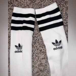 ADIDAS thigh high socks